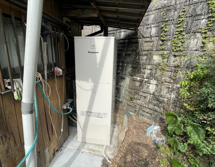 石油給湯器からエコキュートへ