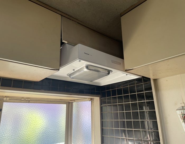 換気扇を新しいものへ交換