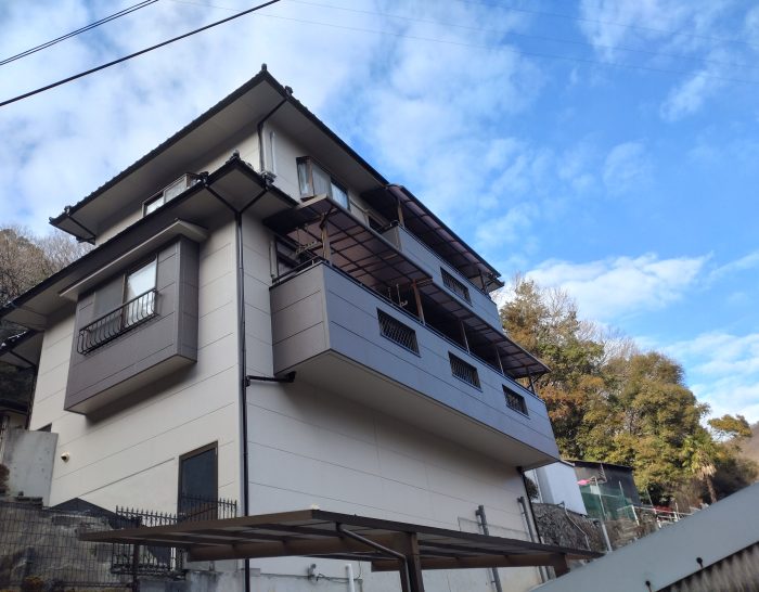 外壁塗装で印象一新