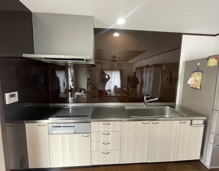 すっきり明るいキッチンへリフォーム