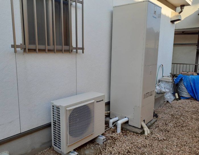 電気温水器からエコキュートへ
