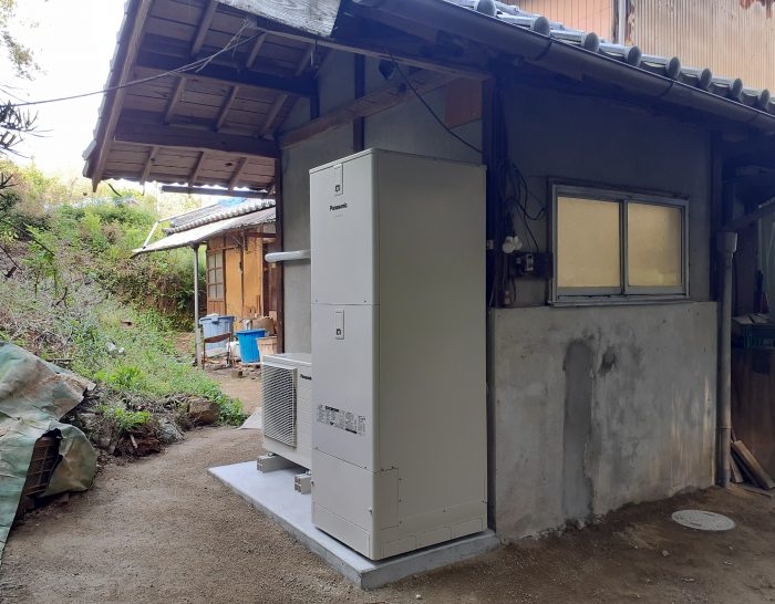 灯油ボイラーからエコキュートへ